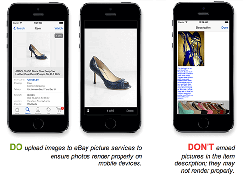 mobile commerce best images in ebay platform