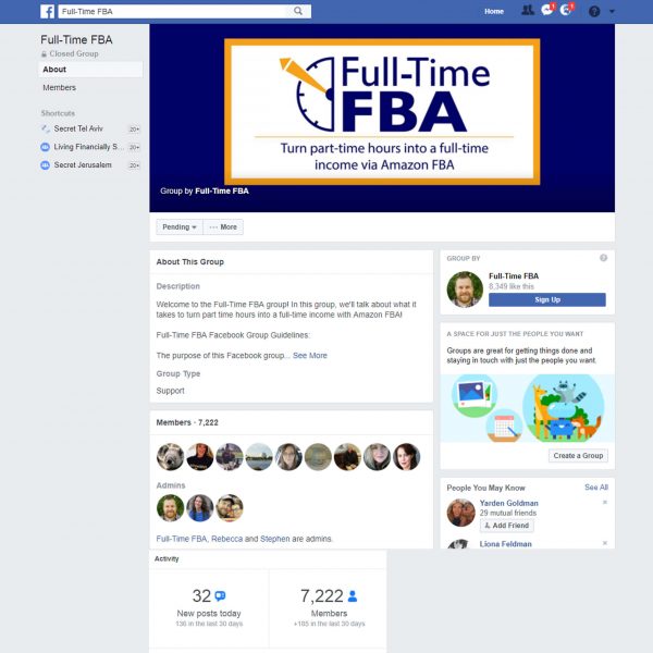 FBA Facebook Group